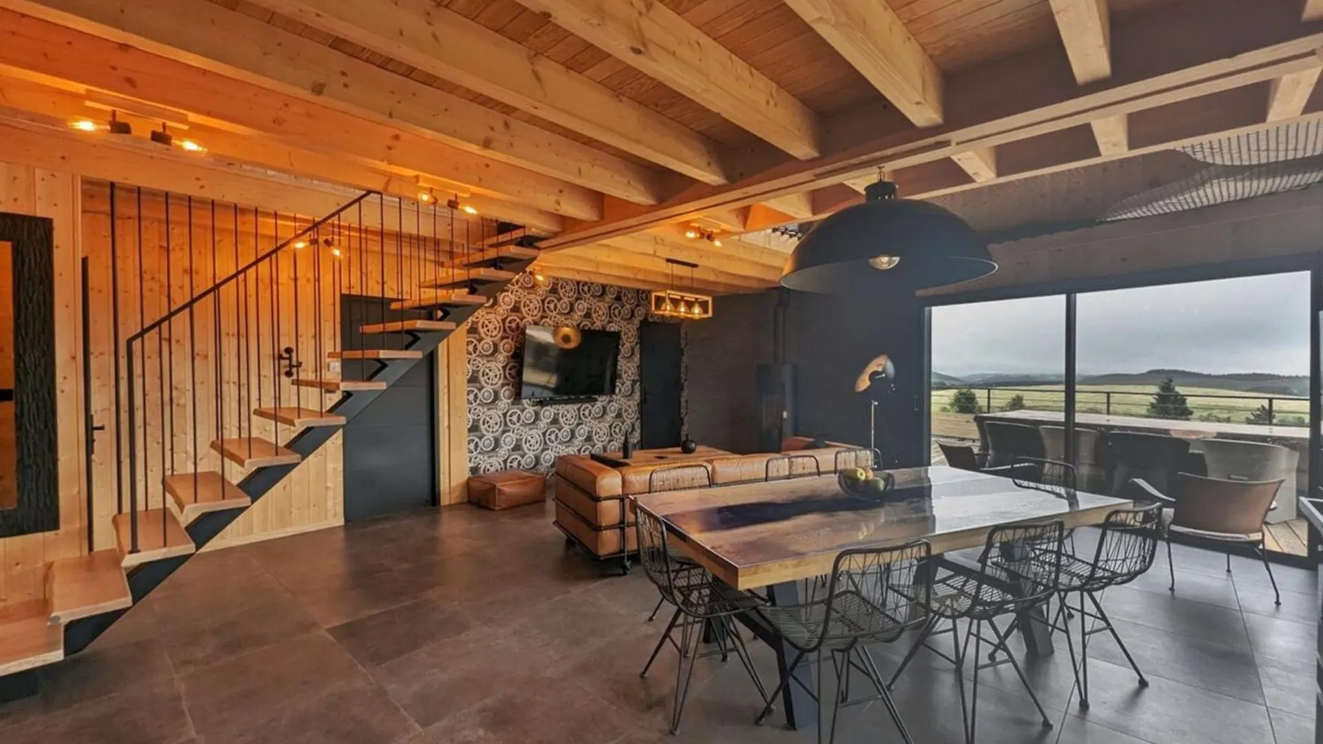 Prázdninový dům La Fleche 2 - Chalet Standing - Jacuzzi Privatif Besse-et-Saint-Anastaise